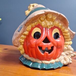 Vintage Pumpkin Head Decor